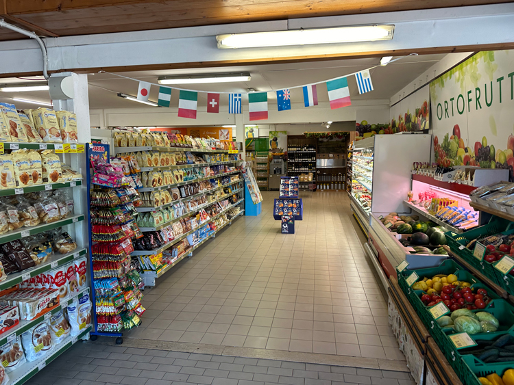 supermarkt in Italië