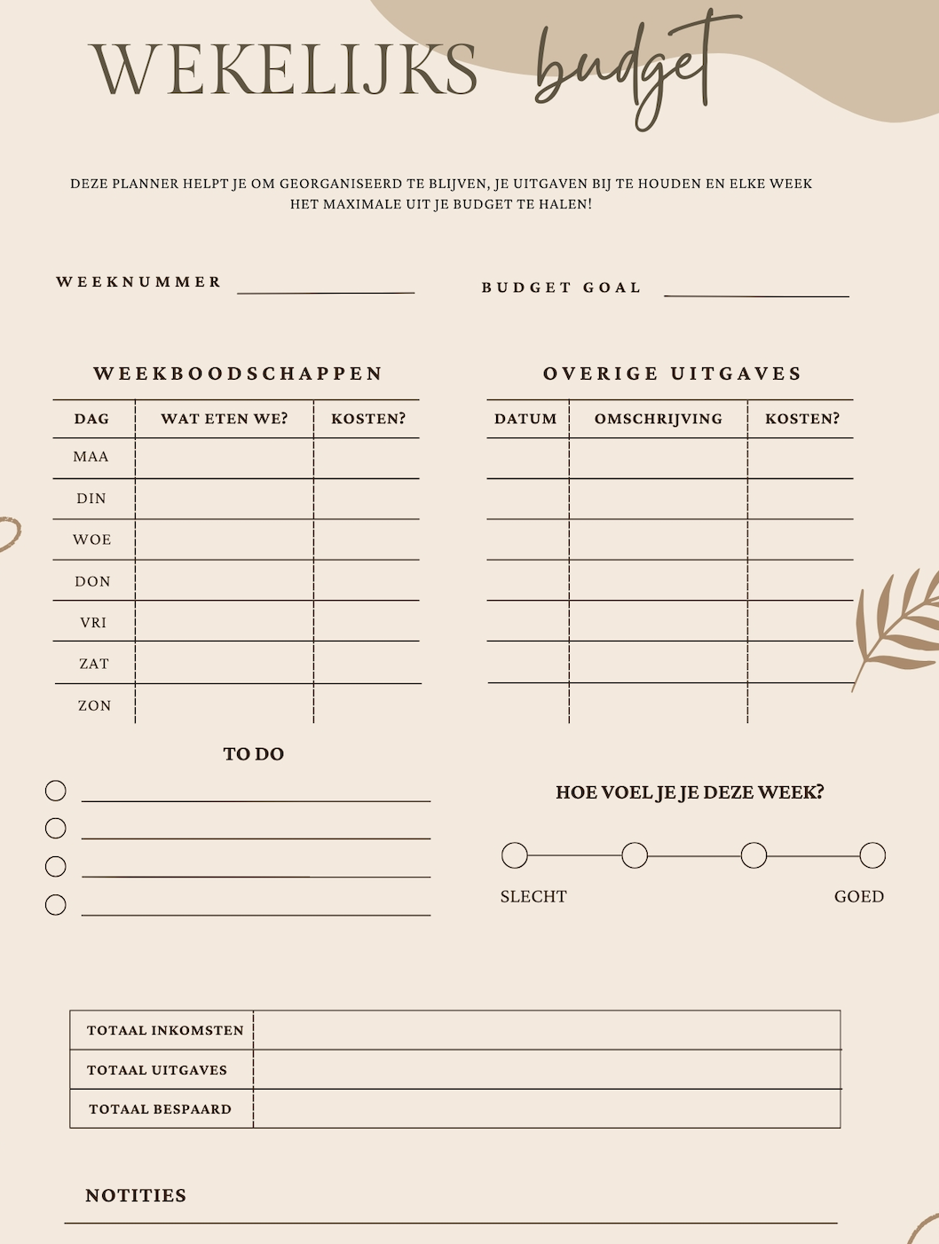 De Budgetplanner - Afbeelding 6